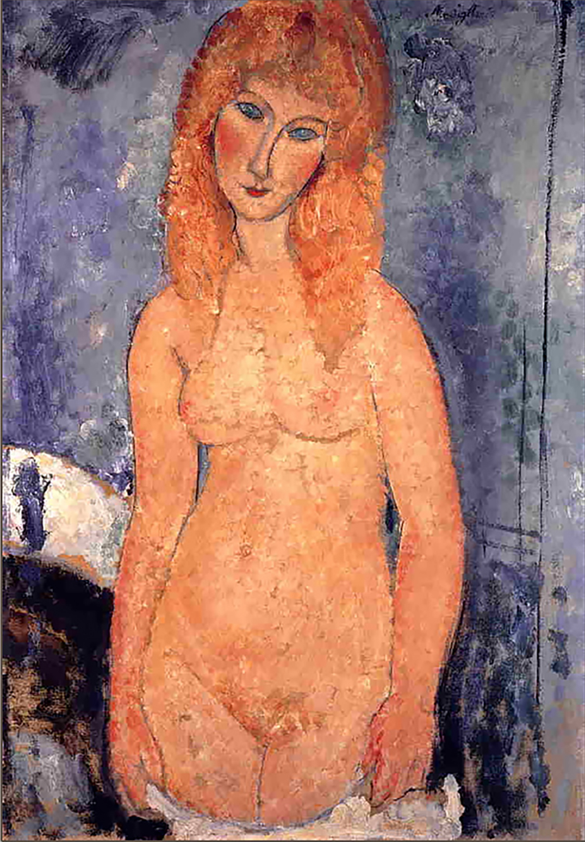 Modigliani Blonde Nude